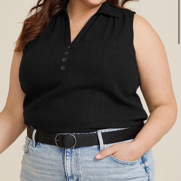 Maurices Johnny Collar Tank Top - Picture 1 of 6